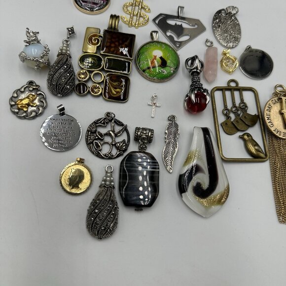 Assorted Charms Lot Mixed Pendants Jewelry Making Craft Supplies DIY Variety - Picture 6 of 9